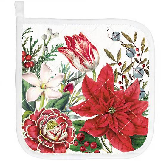 Christmas Bouquet Pot Holder